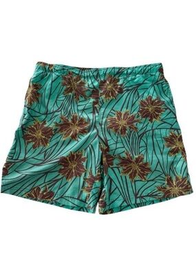 Mens Swim Shorts Tropical Lined Board Shorts Eclectic Grandpa Resort Casual Pool